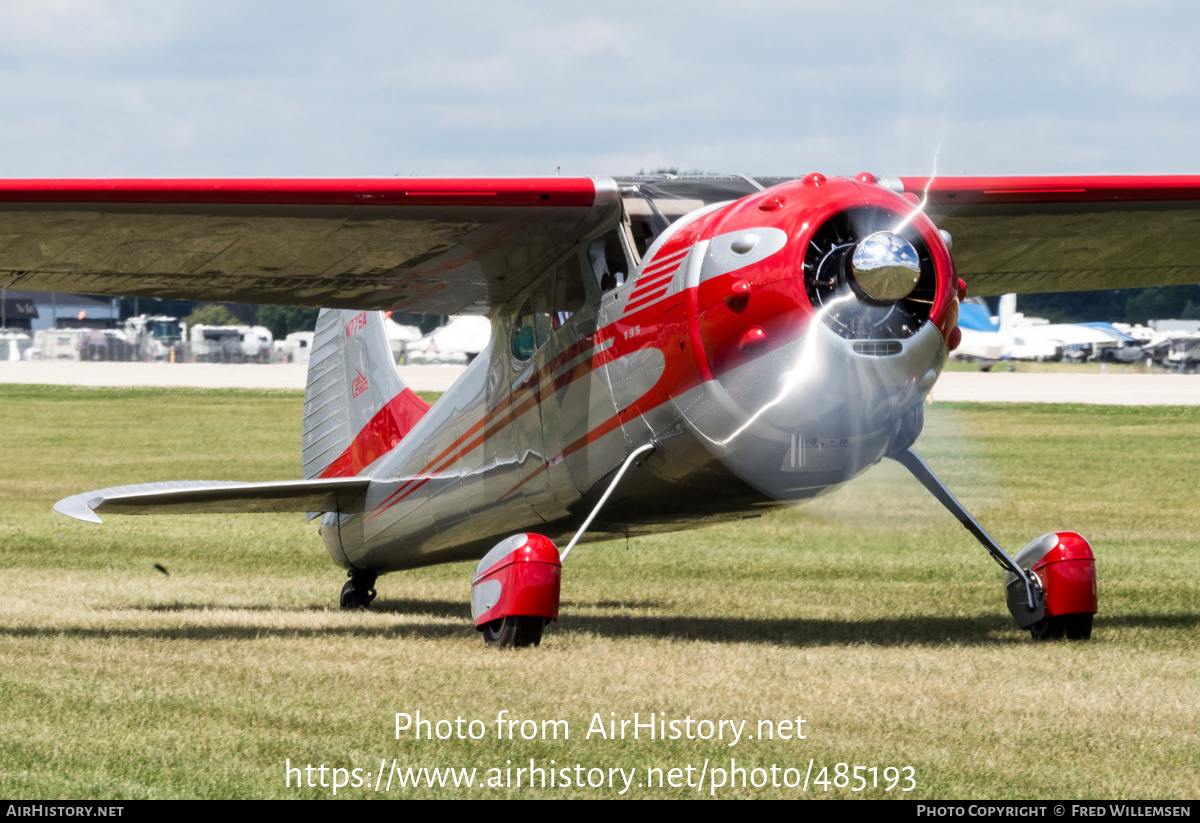 Aircraft Photo of N775A | Cessna 195B | AirHistory.net #485193