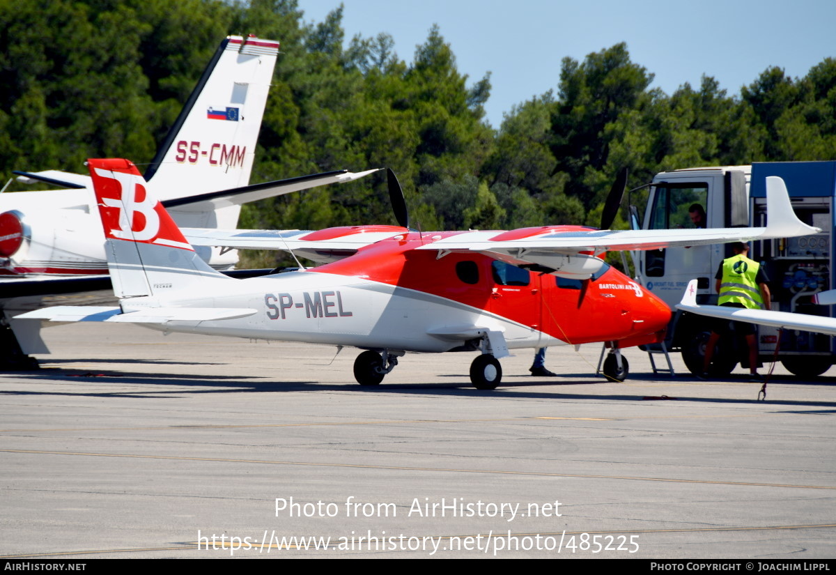 Aircraft Photo of SP-MEL | Tecnam P-2006T | Bartolini Air | AirHistory.net #485225