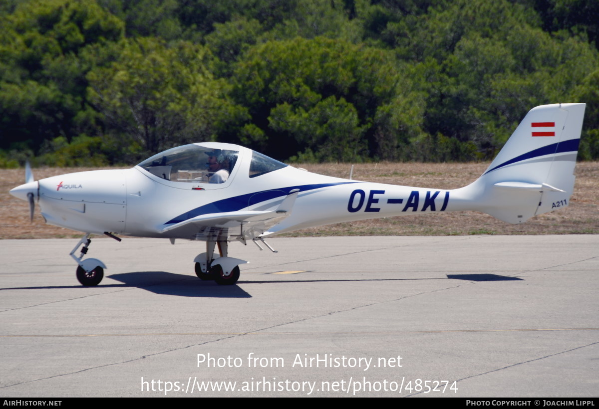 Aircraft Photo of OE-AKI | Aquila AT01 A211 | AirHistory.net #485274