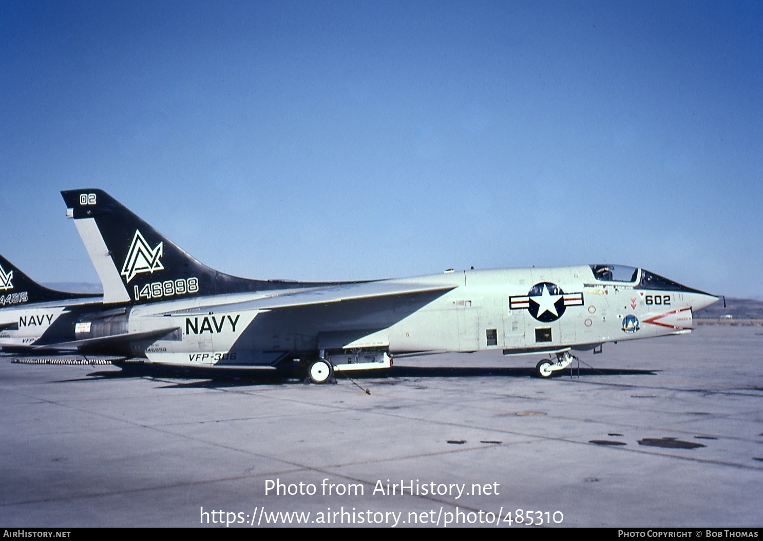 Aircraft Photo of 146898 | Vought RF-8G Crusader | USA - Navy | AirHistory.net #485310