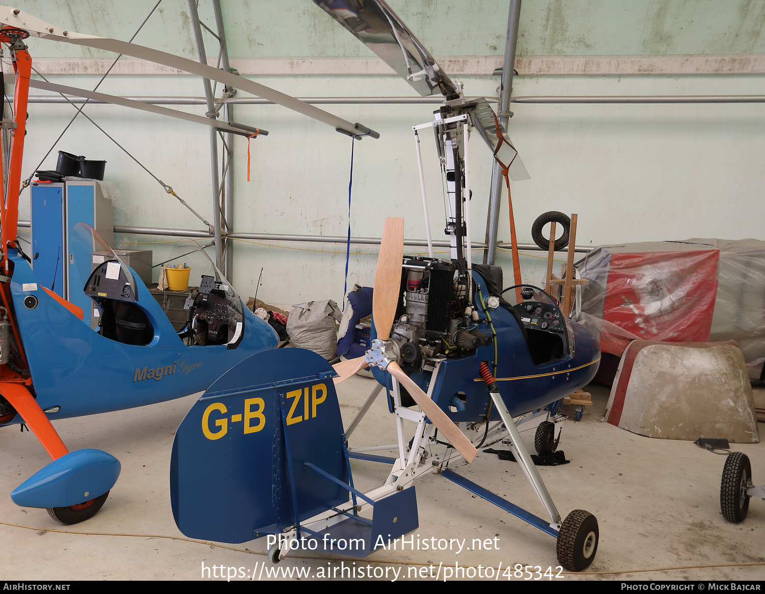 Aircraft Photo of G-BZIP | Montgomerie-Bensen B8MR | AirHistory.net #485342