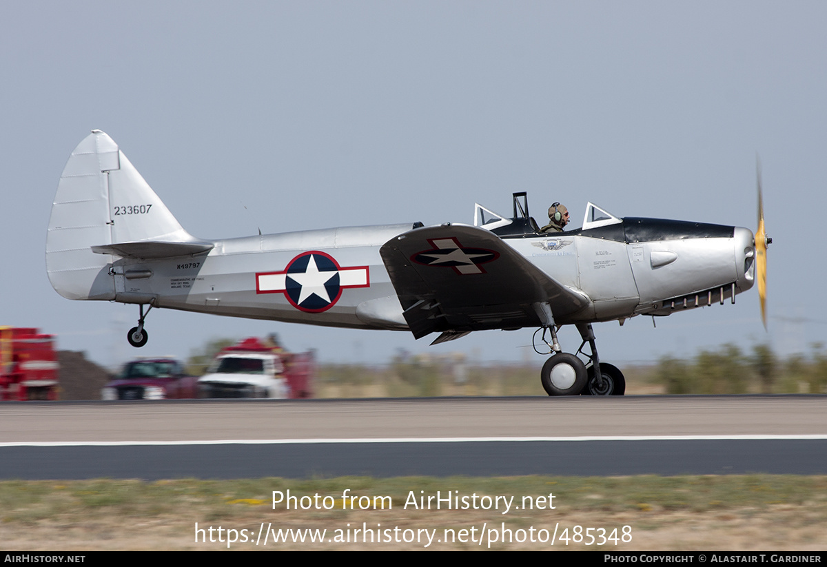 Aircraft Photo of N49797 / 233607 | Fairchild PT-19A Cornell (M-62A ...