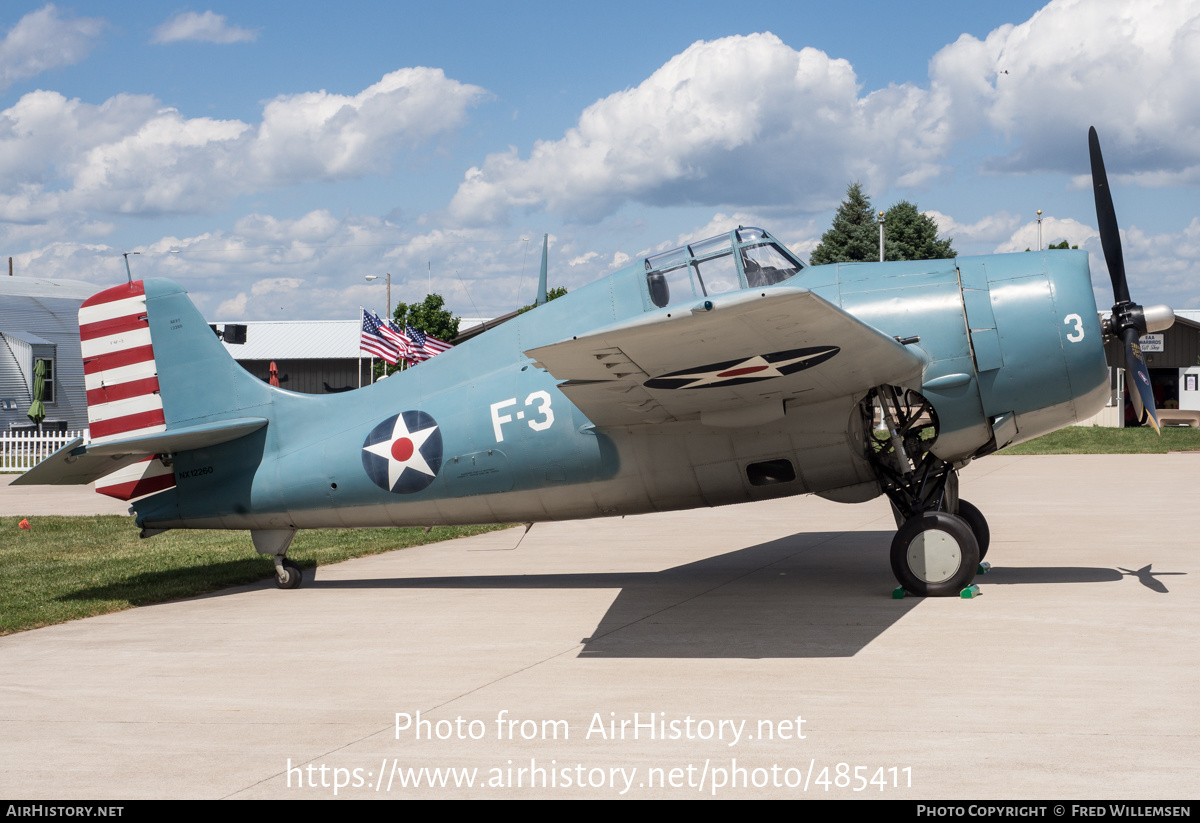 Aircraft Photo of N12260 / NX12260 | Grumman F4F-3 Wildcat | USA - Navy | AirHistory.net #485411