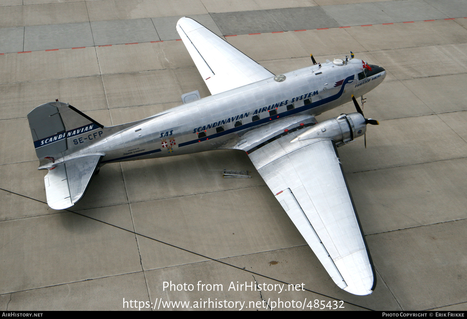 Aircraft Photo of SE-CFP | Douglas C-47A Skytrain | Flygande Veteraner | Scandinavian Airlines System - SAS | AirHistory.net #485432