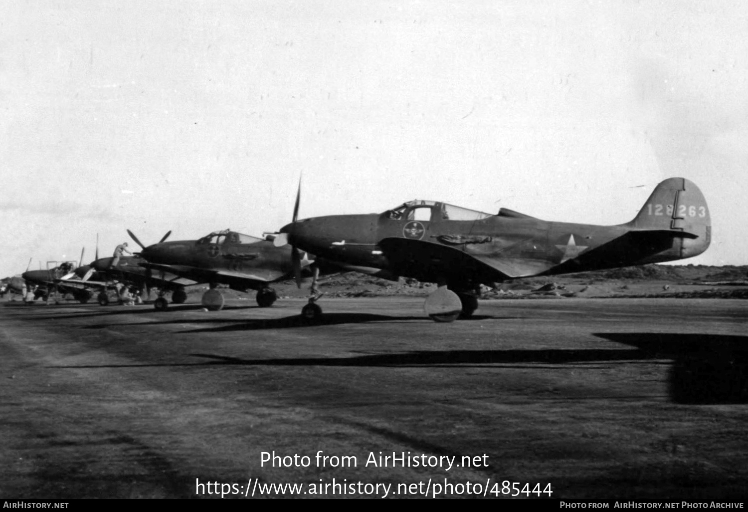 Aircraft Photo of 41-28263 / 128263 | Bell P-39D Airacobra | USA - Air Force | AirHistory.net #485444