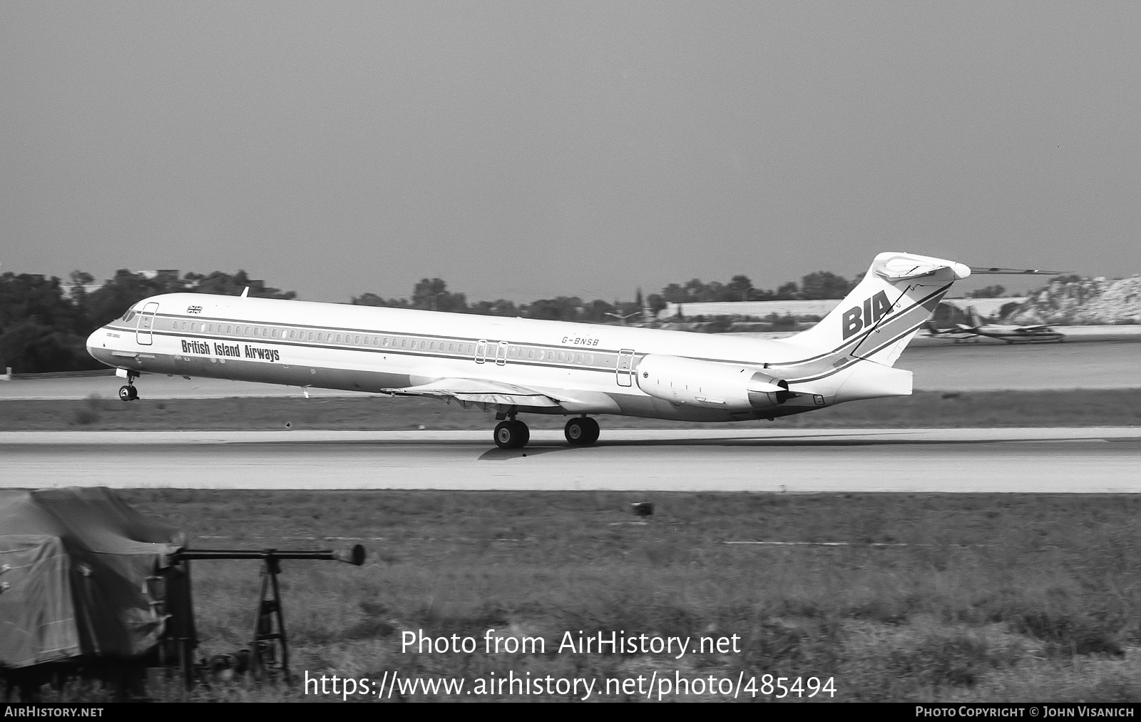 Aircraft Photo of G-BNSB | McDonnell Douglas MD-83 (DC-9-83) | British Island Airways - BIA | AirHistory.net #485494