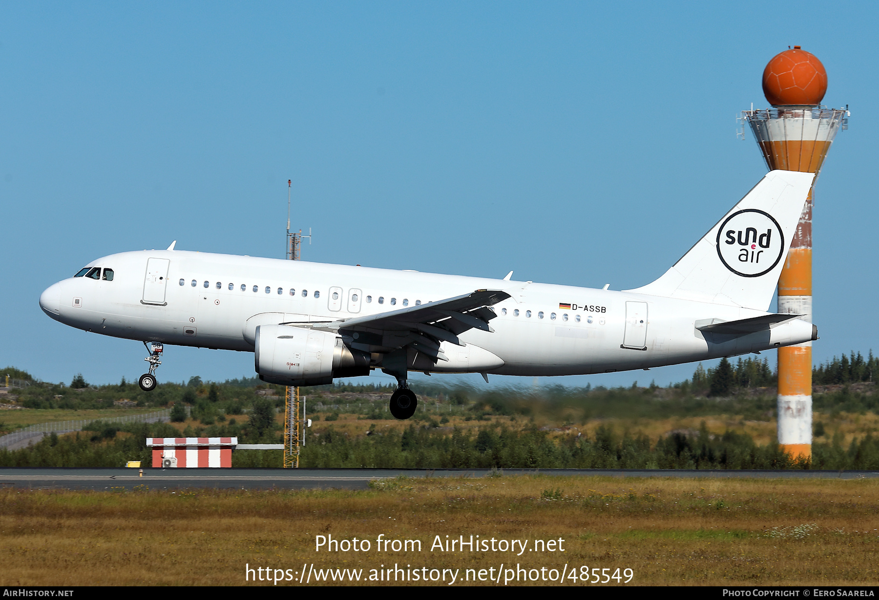 Aircraft Photo of D-ASSB | Airbus A319-112 | Sundair | AirHistory.net #485549