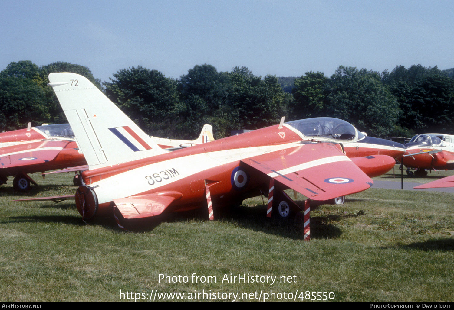 Aircraft Photo of 8631M / XR574 | Folland Fo.144 Gnat T.1 | UK - Air Force | AirHistory.net #485550