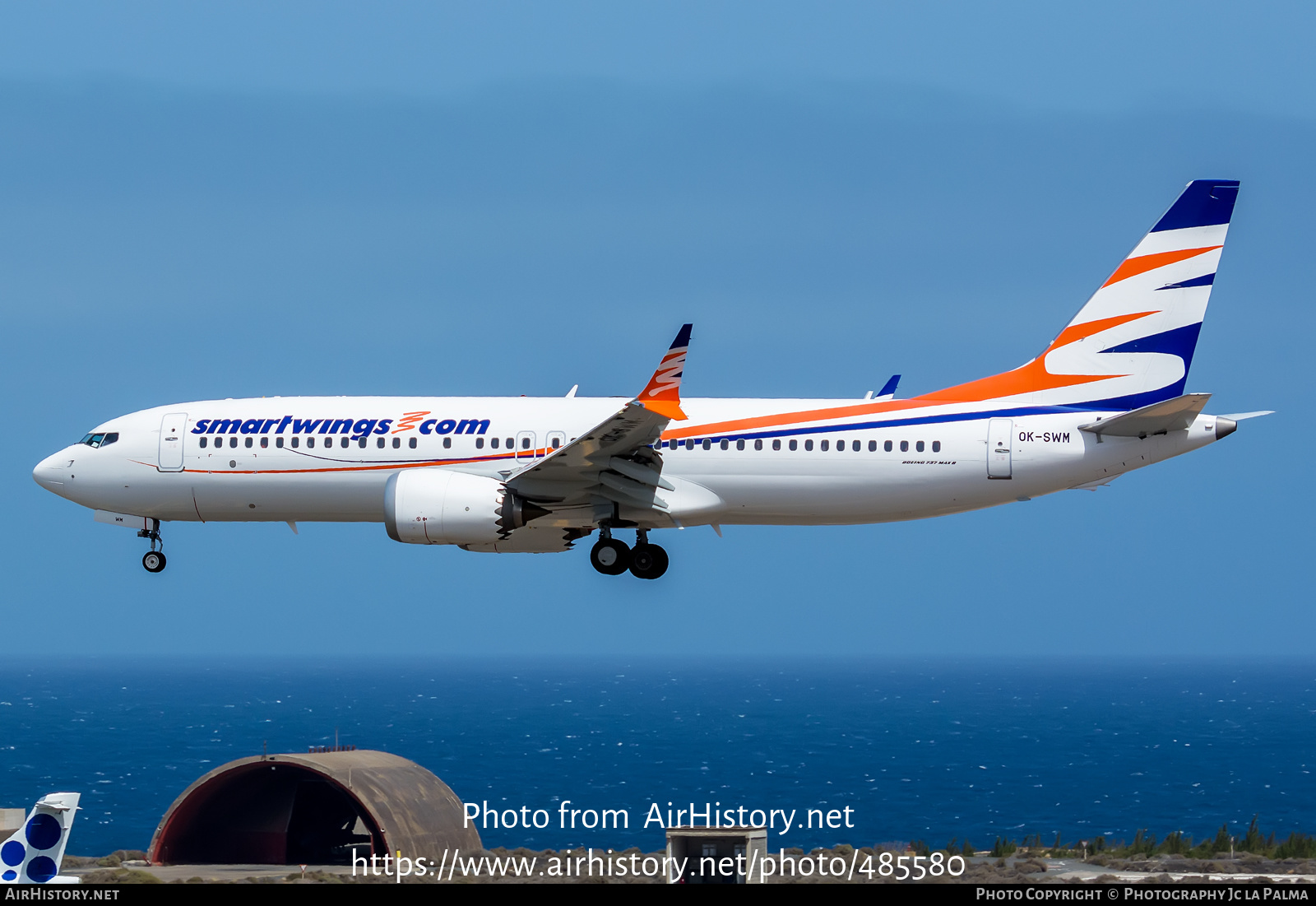 Aircraft Photo of OK-SWM | Boeing 737-8 Max 8 | Smartwings | AirHistory.net #485580