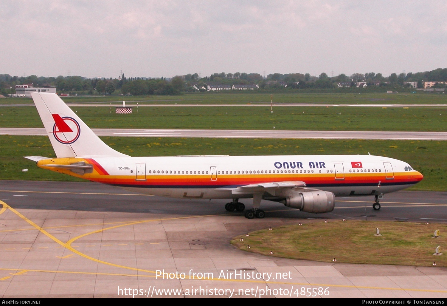 Aircraft Photo of TC-SGA | Airbus A300B2K-3C | Onur Air | AirHistory.net #485586