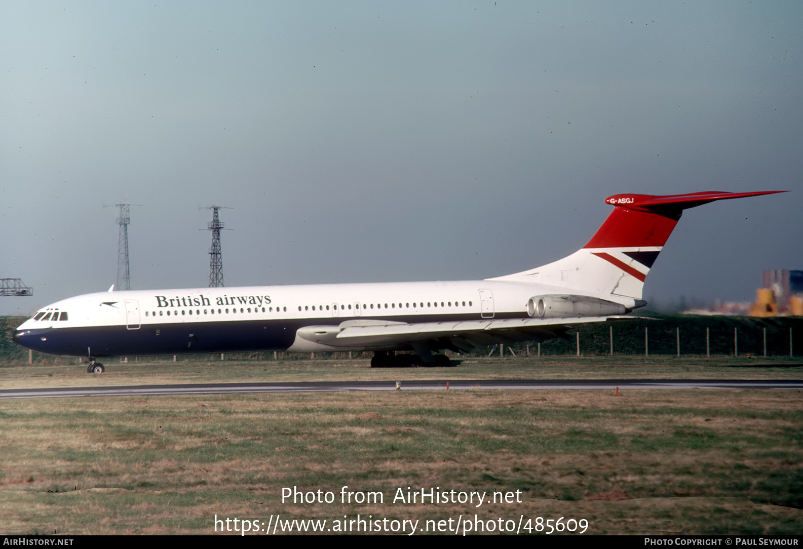 Aircraft Photo of G-ASGJ | Vickers Super VC10 Srs1151 | British Airways | AirHistory.net #485609