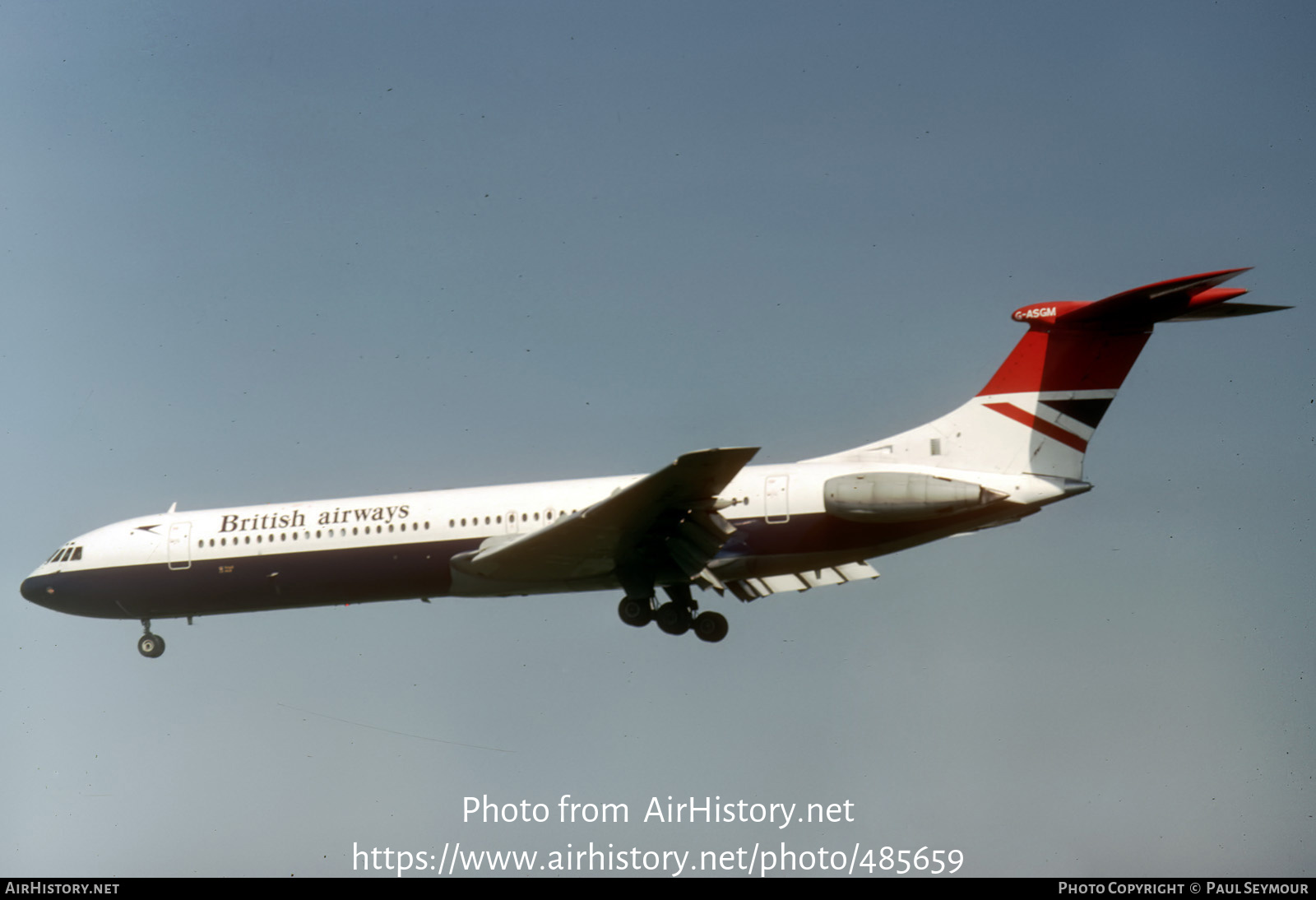 Aircraft Photo of G-ASGM | Vickers Super VC10 Srs1151 | British Airways | AirHistory.net #485659