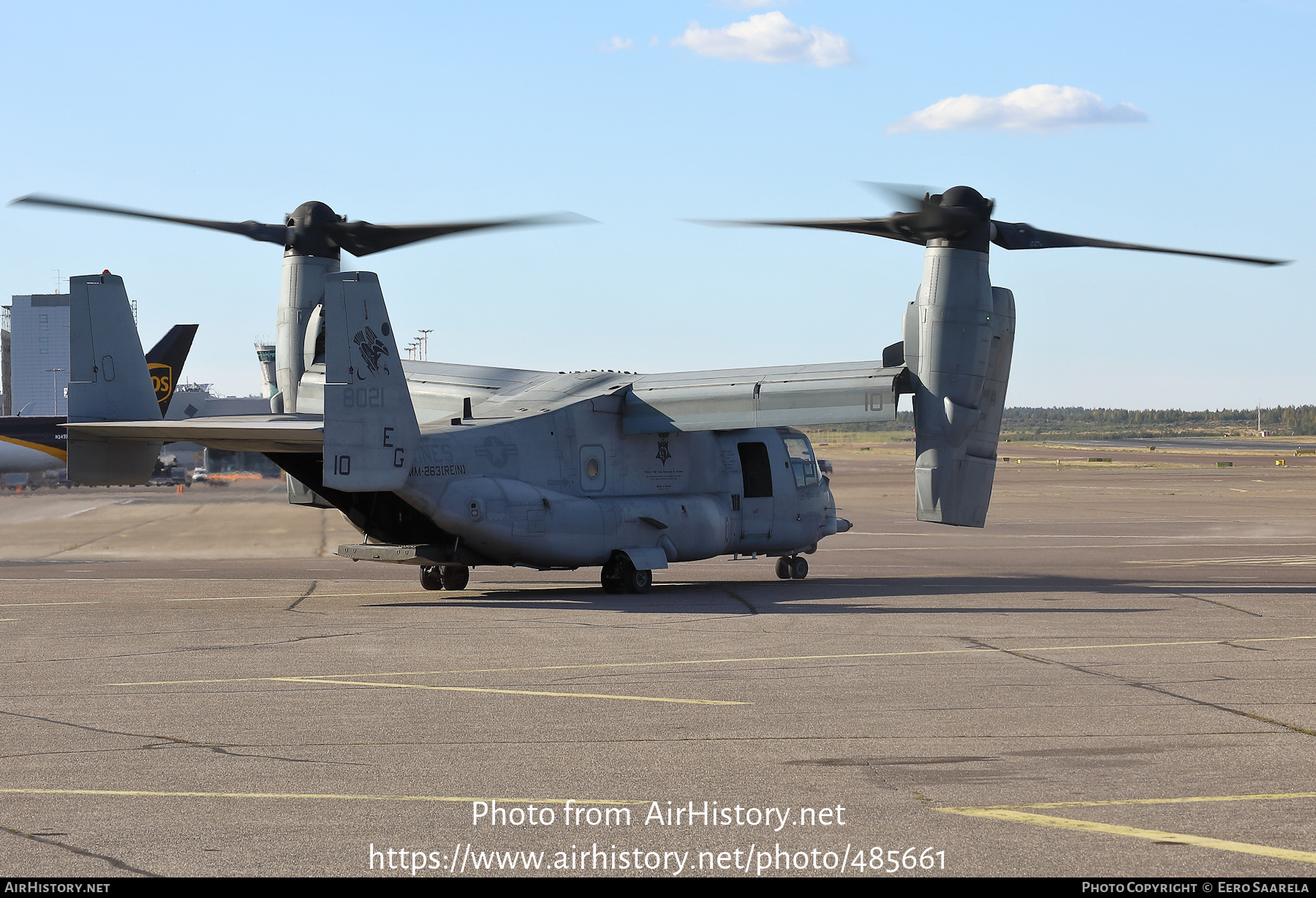 Aircraft Photo of 168021 | Bell-Boeing MV-22B Osprey | USA - Marines | AirHistory.net #485661