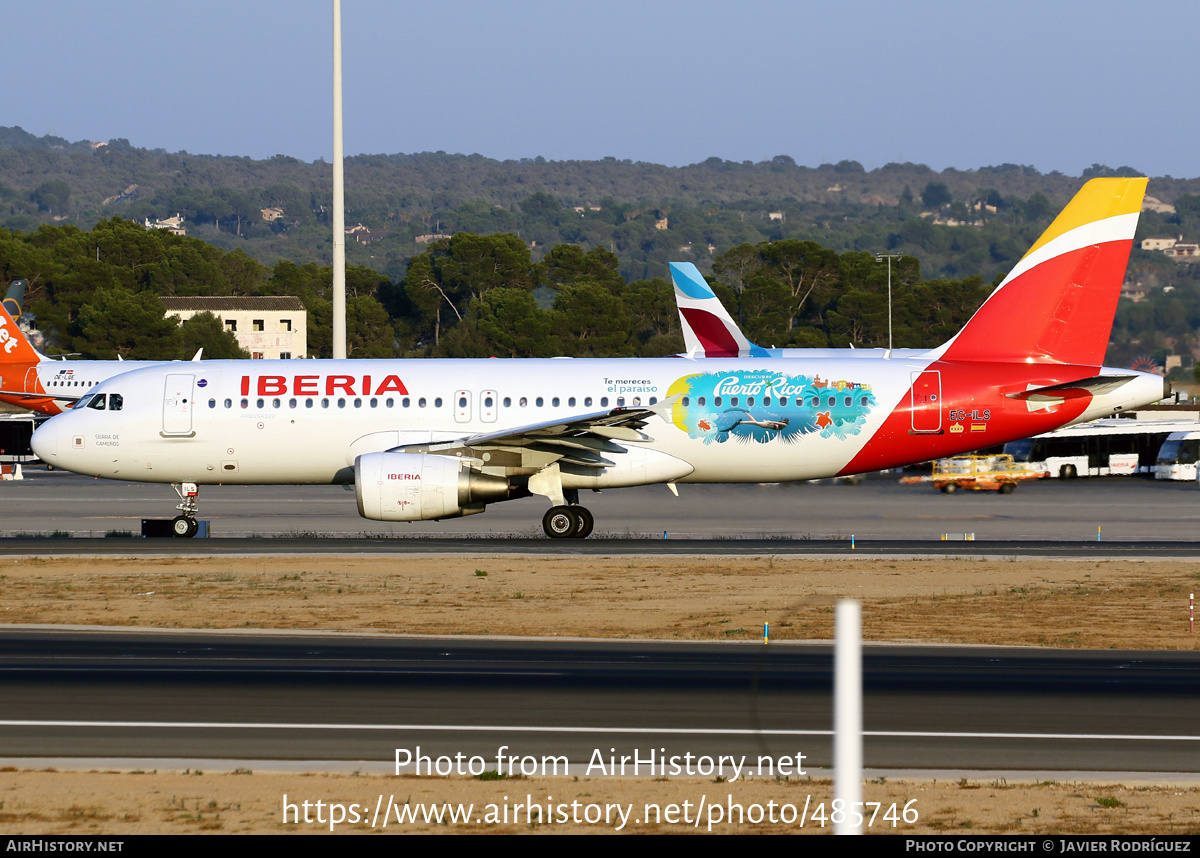 Aircraft Photo of EC-ILS | Airbus A320-214 | Iberia | AirHistory.net #485746