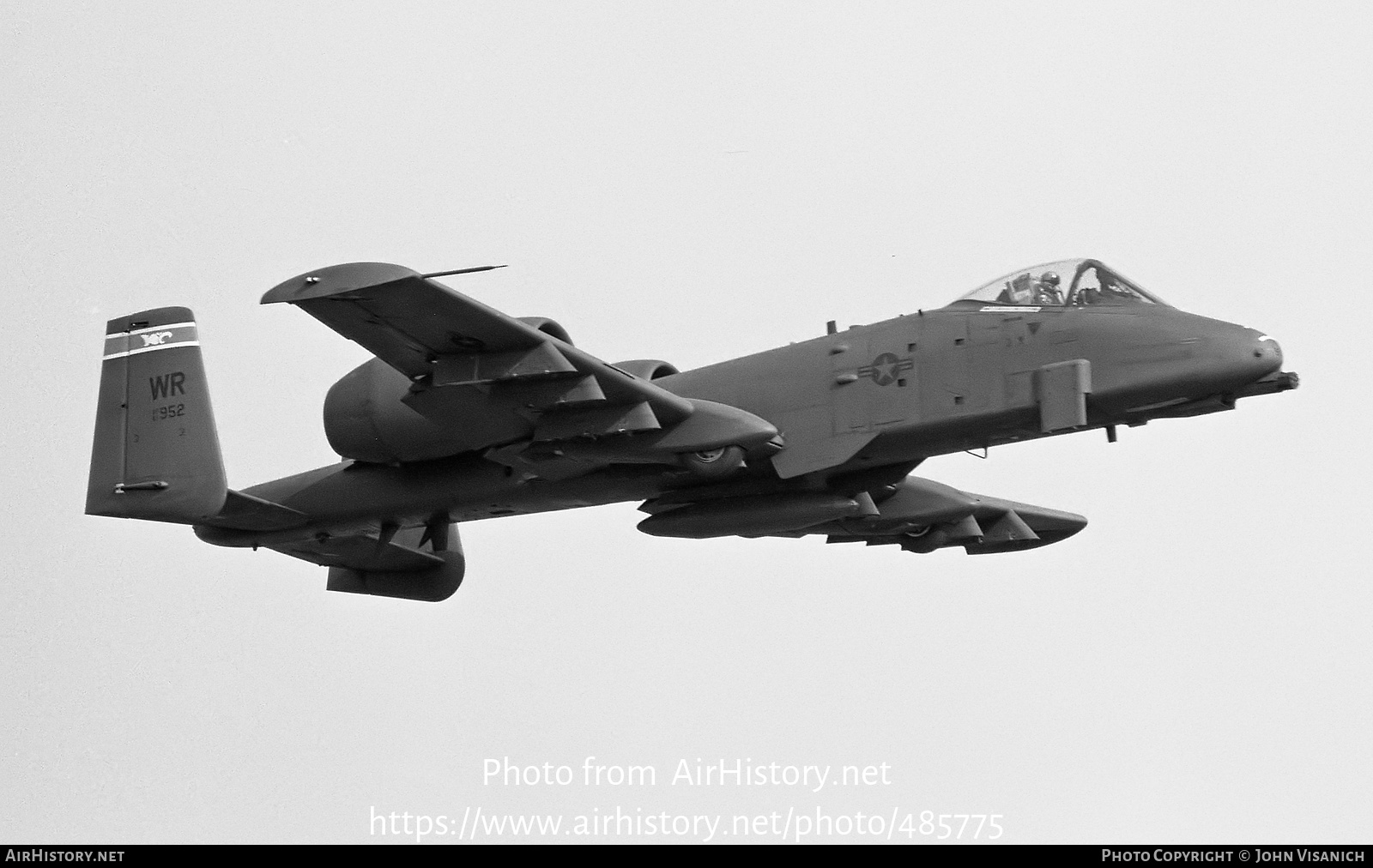 Aircraft Photo of 81-0952 / AF81-952 | Fairchild A-10A Thunderbolt II | USA - Air Force | AirHistory.net #485775