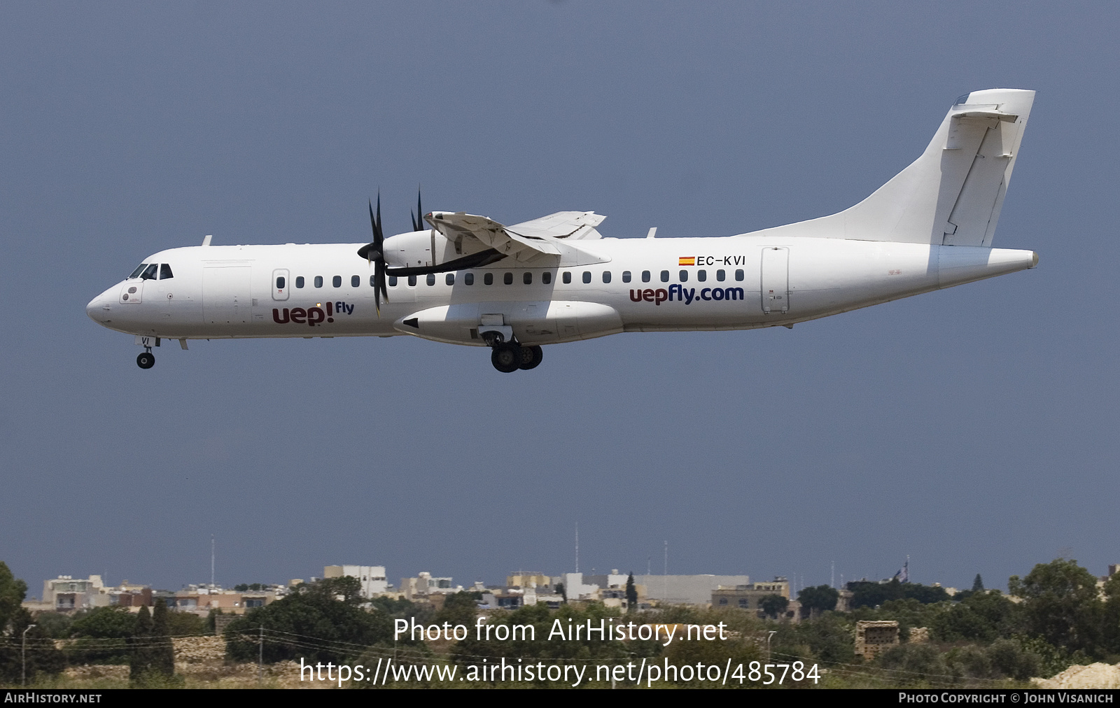 Aircraft Photo of EC-KVI | ATR ATR-72-500 (ATR-72-212A) | Uep!Fly | AirHistory.net #485784