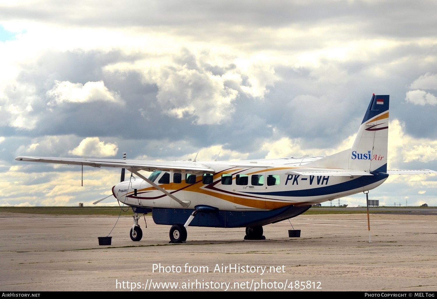 Aircraft Photo of PK-VVH | Cessna 208B Grand Caravan | Susi Air | AirHistory.net #485812