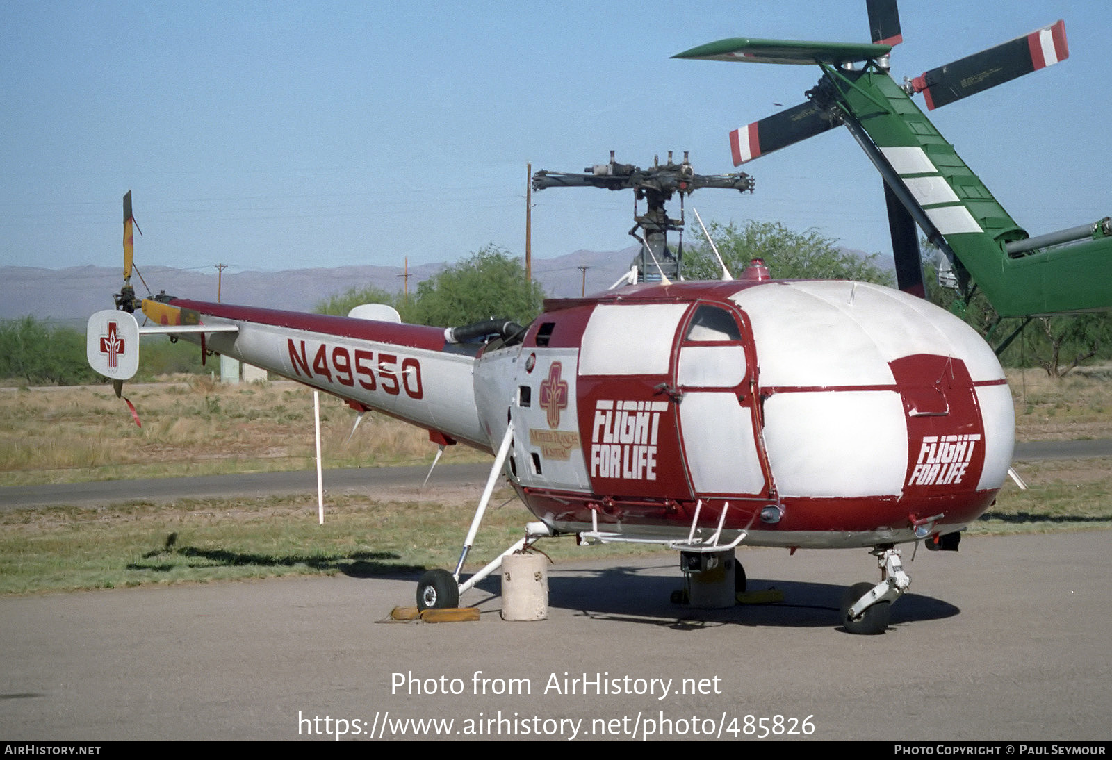 Aircraft Photo of N49550 | Aerospatiale SA-316B Alouette III | Mother Frances Hospital - Flight For Life | AirHistory.net #485826