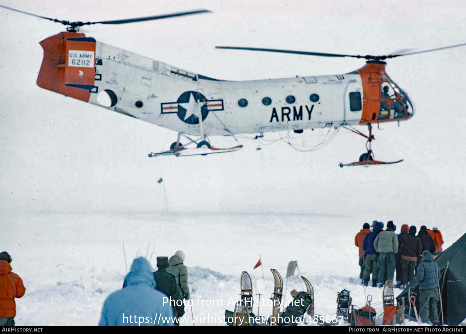 Aircraft Photo of 56-2112 / 62112 | Vertol H-21C Shawnee | USA - Army | AirHistory.net #485867