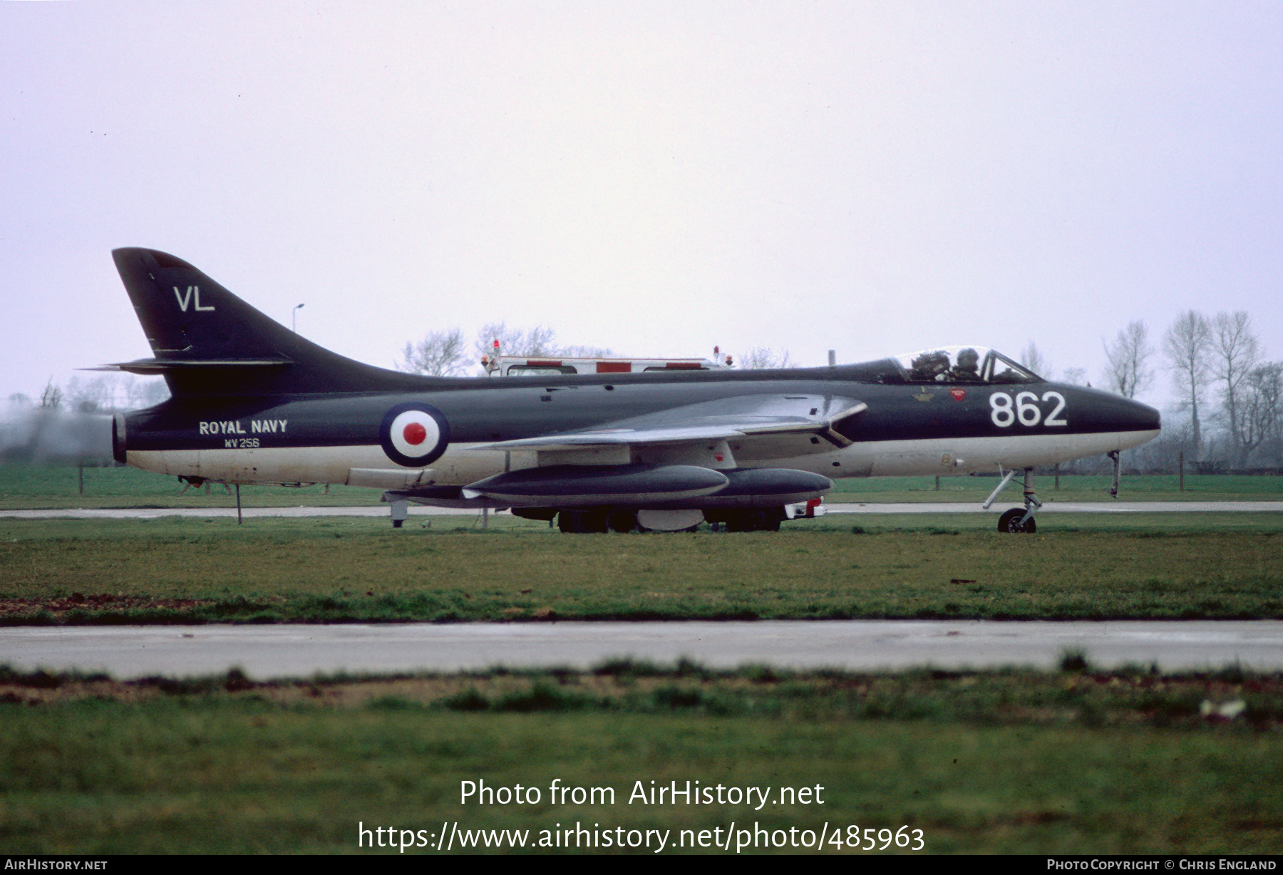 Aircraft Photo of WV256 | Hawker Hunter GA11 | UK - Navy | AirHistory.net #485963