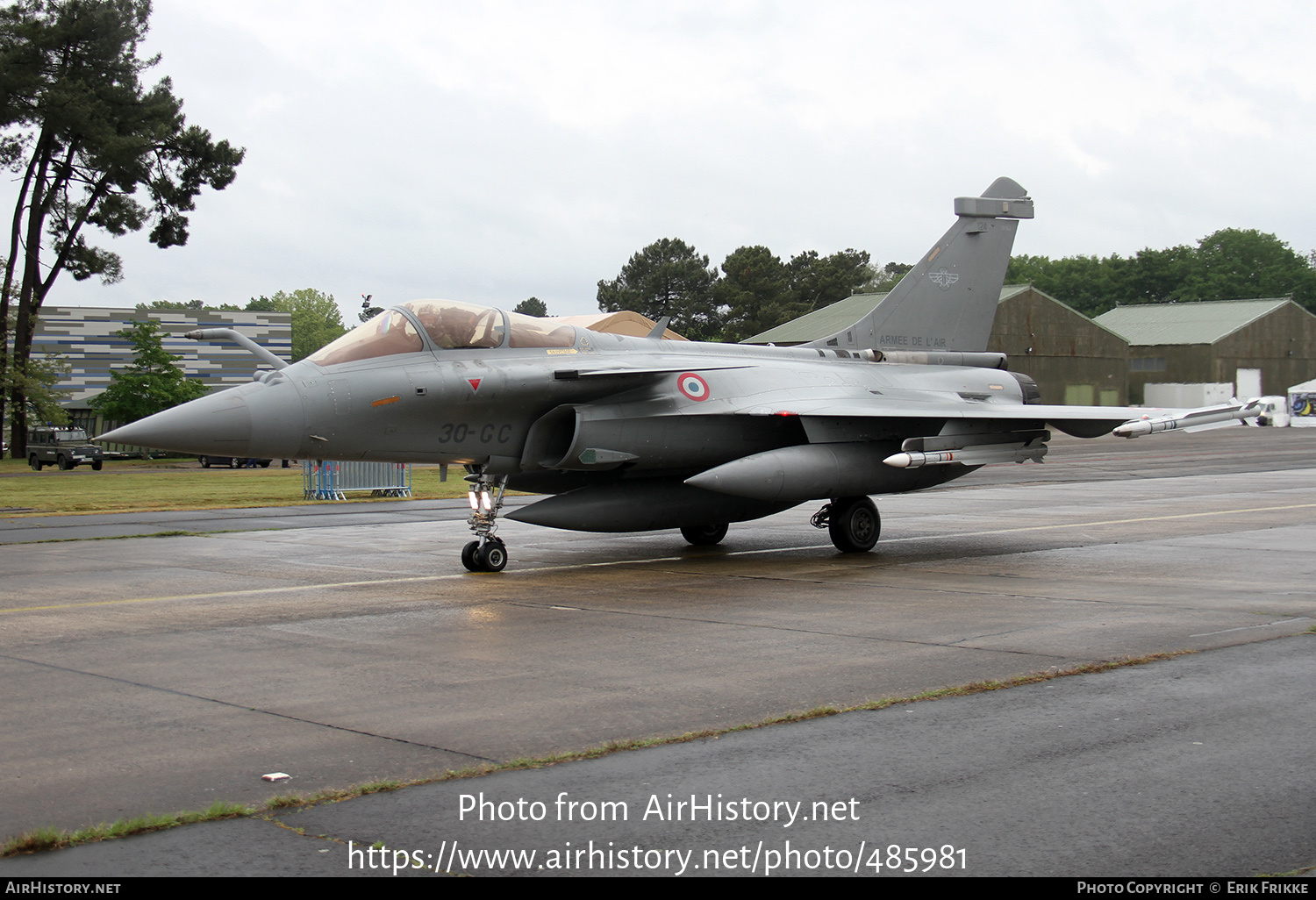 Aircraft Photo of 124 | Dassault Rafale C | France - Air Force | AirHistory.net #485981