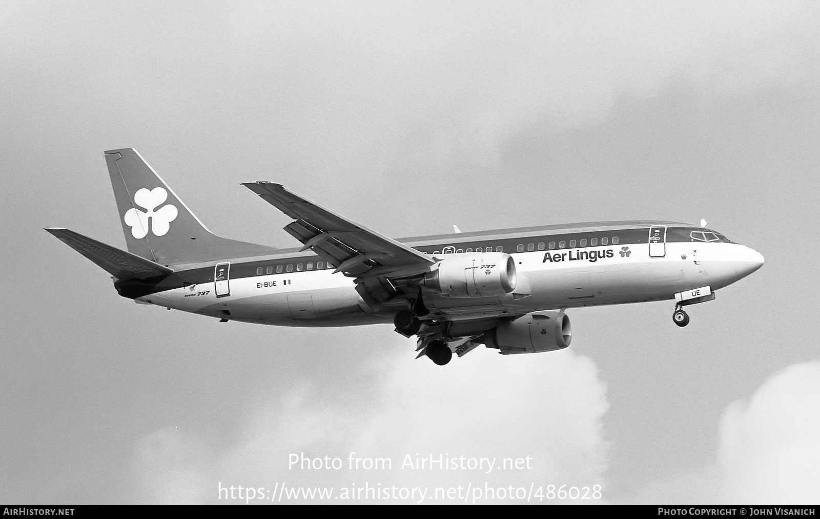 Aircraft Photo of EI-BUE | Boeing 737-348 | Aer Lingus | AirHistory.net #486028