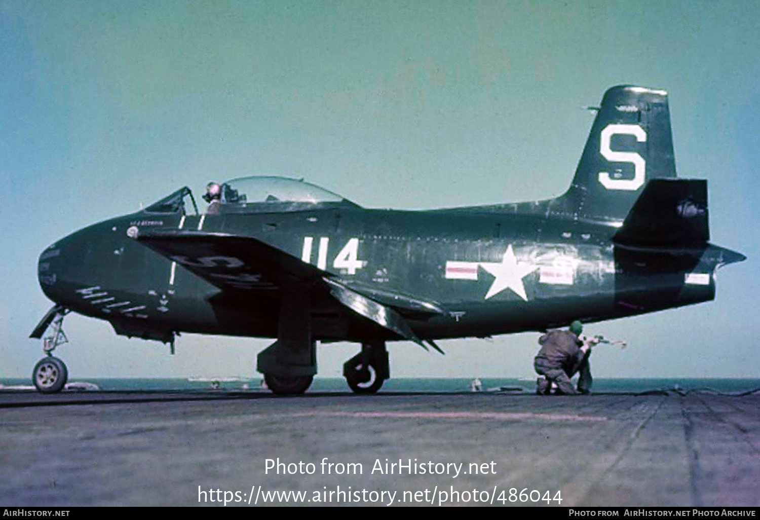 Aircraft Photo of 120363 | North American FJ-1 Fury | USA - Navy | AirHistory.net #486044