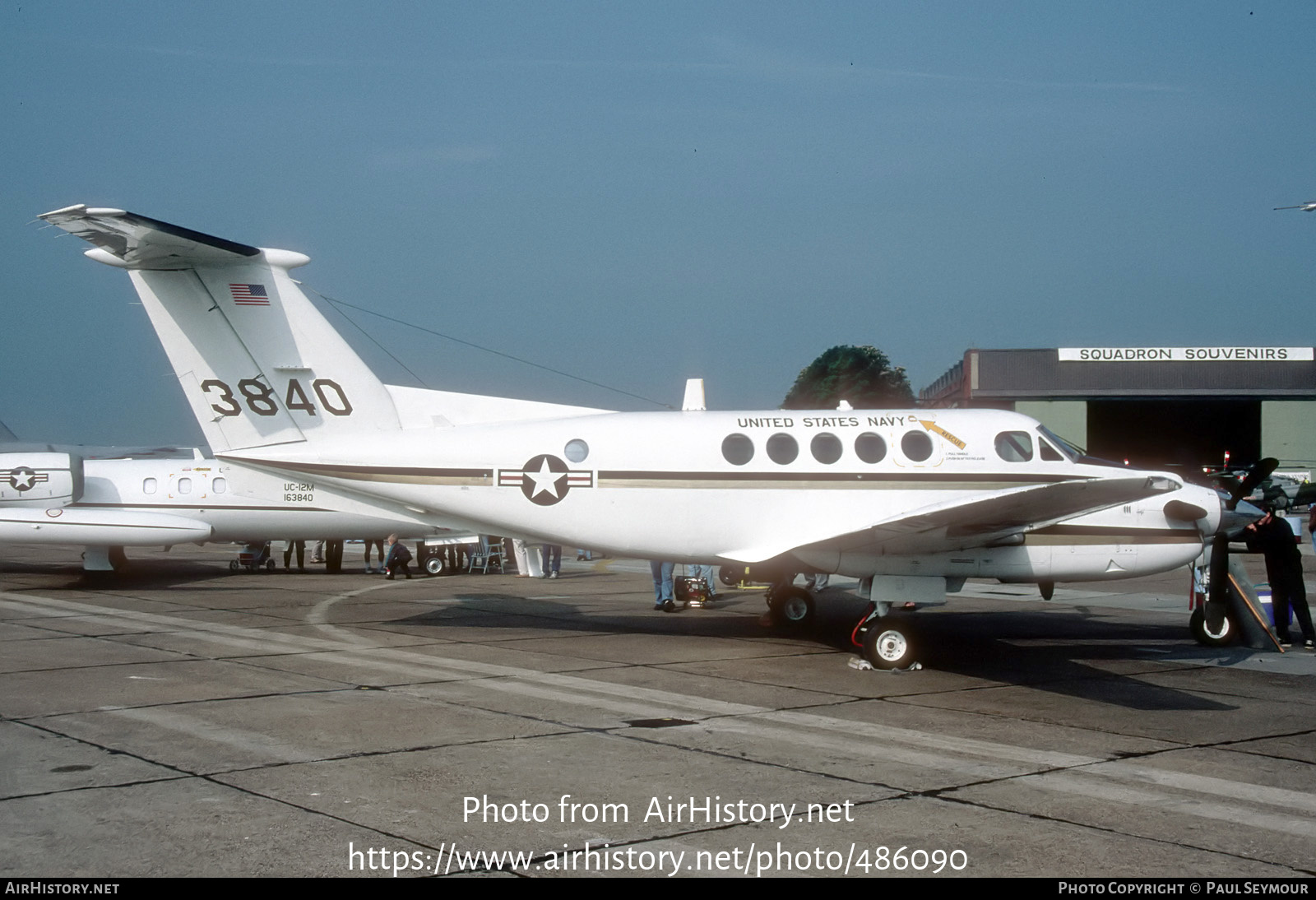 Aircraft Photo of 163840 / 3840 | Beech UC-12M Super King Air (B200C) | USA - Navy | AirHistory.net #486090