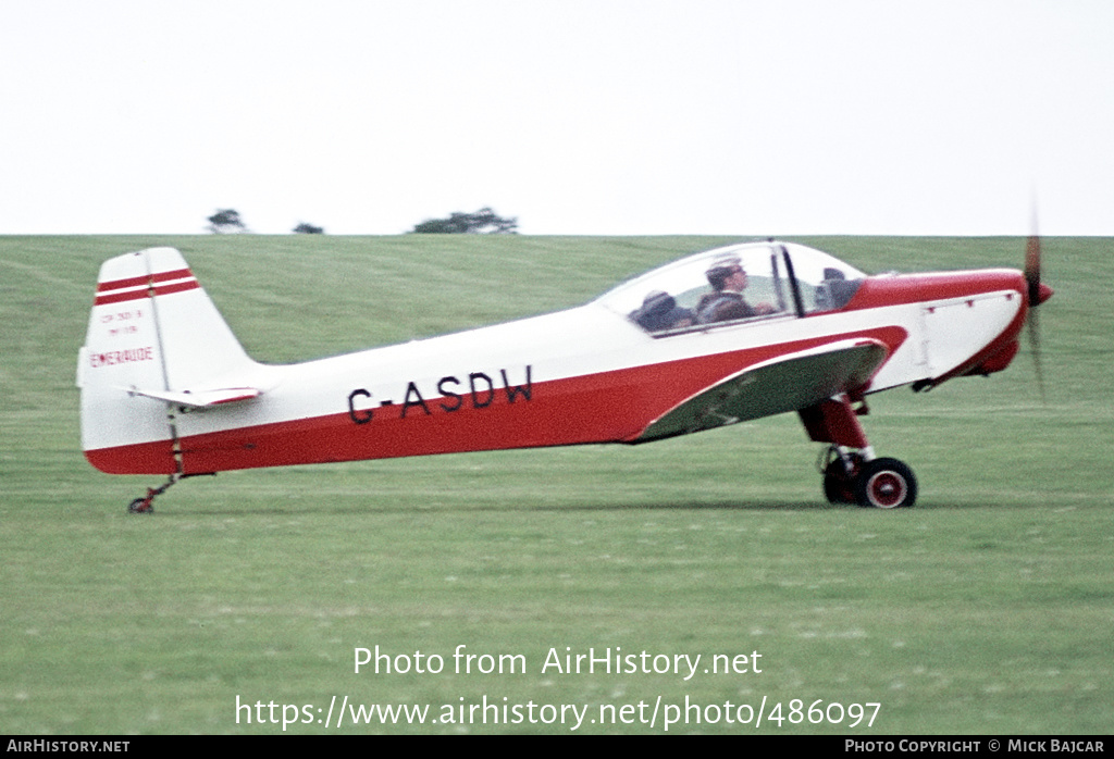 Aircraft Photo of G-ASDW | Piel CP-301B Emeraude | AirHistory.net #486097