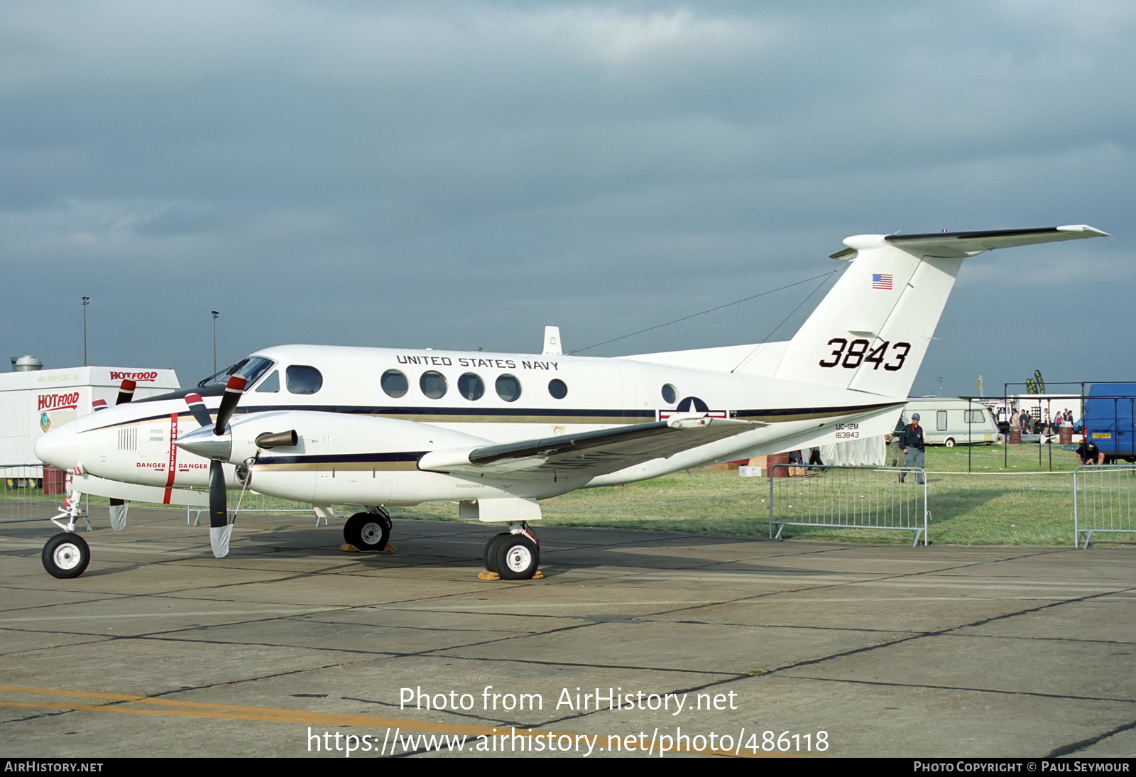 Aircraft Photo of 163843 / 3843 | Beech UC-12M Super King Air (B200C) | USA - Navy | AirHistory.net #486118