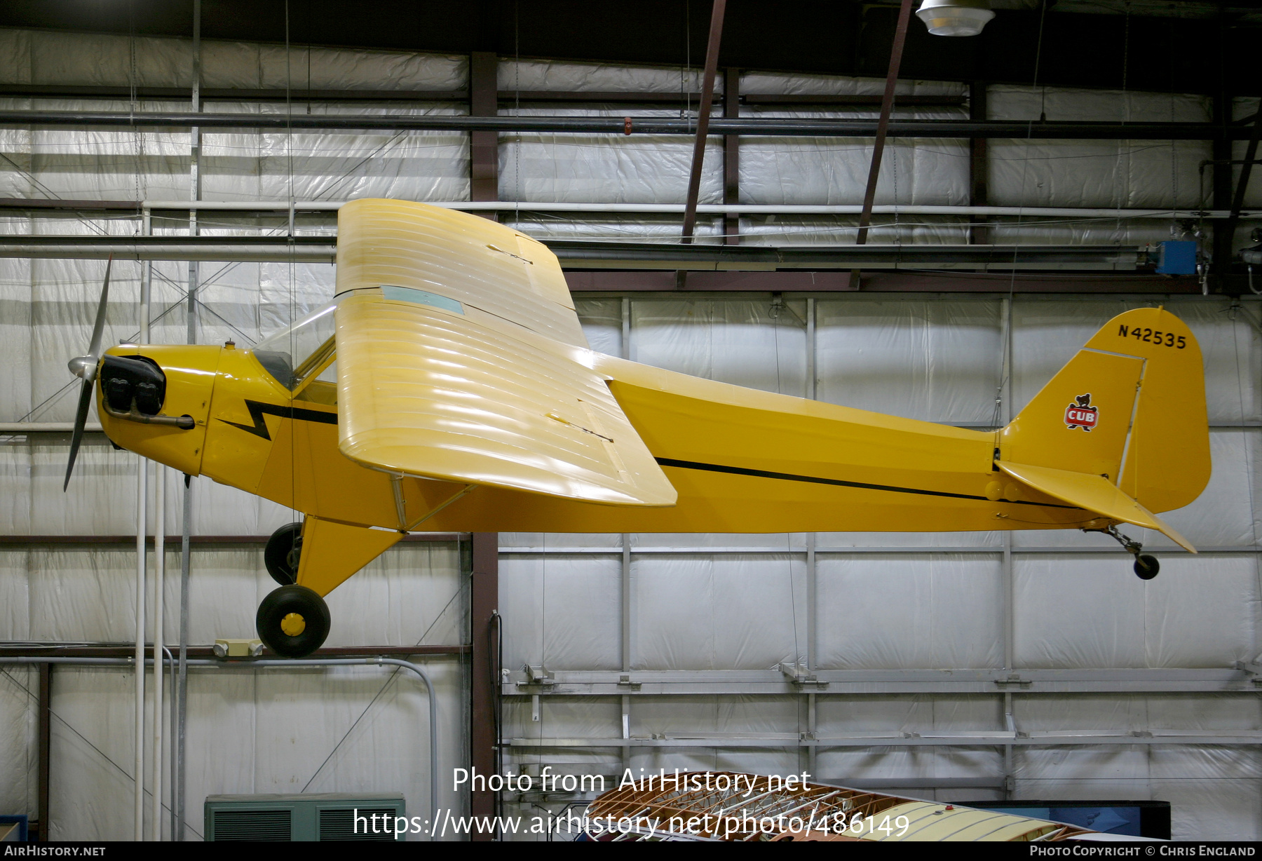 Aircraft Photo of N42535 | Piper J-3C-65 Cub | AirHistory.net #486149