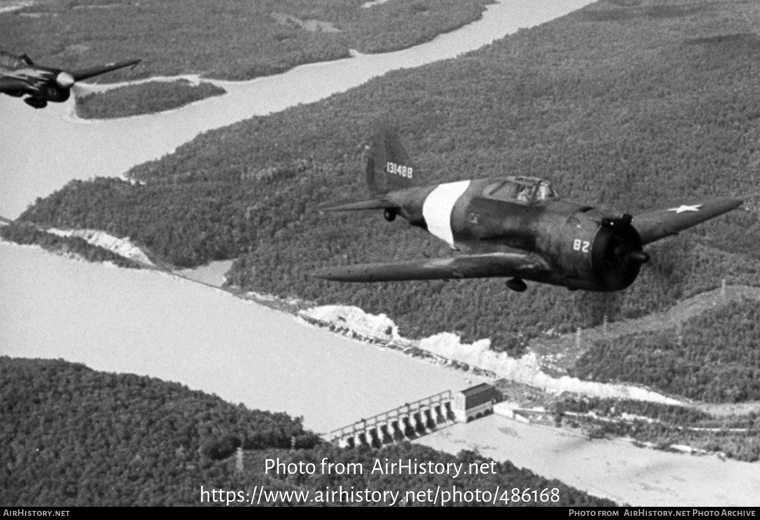 Aircraft Photo of 41-31488 / 131488 | Republic P-43A Lancer | USA - Air Force | AirHistory.net #486168