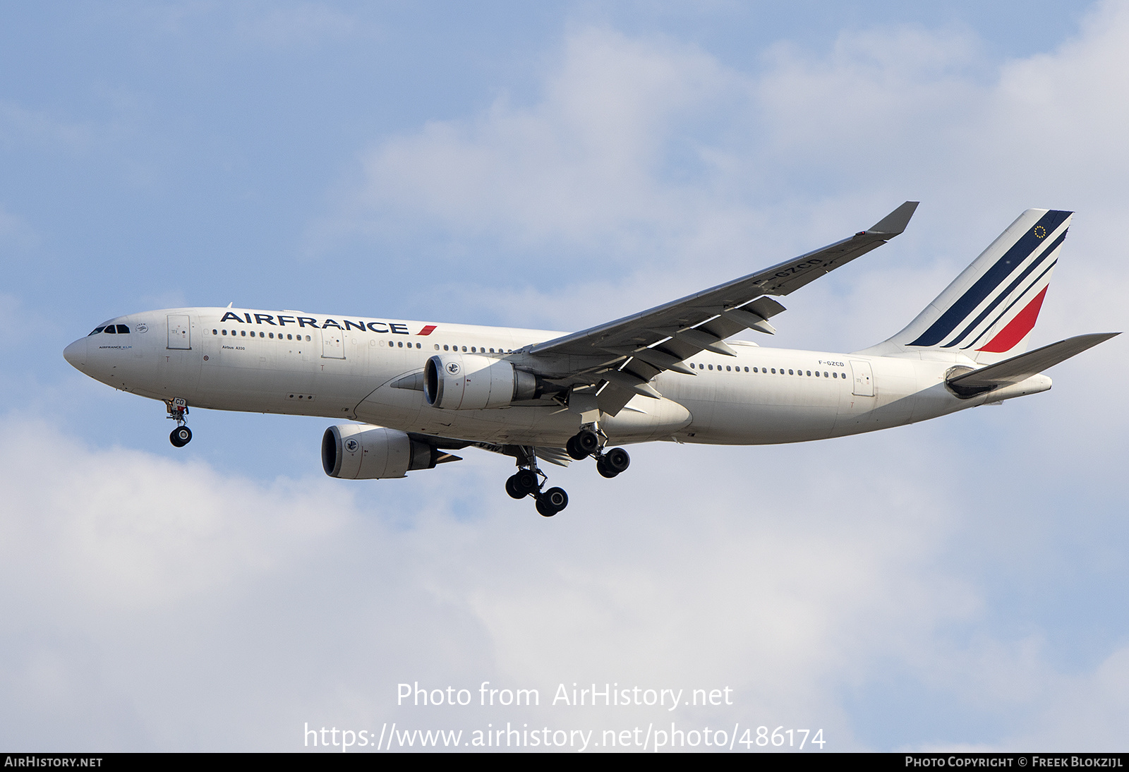 Aircraft Photo of F-GZCD | Airbus A330-203 | Air France | AirHistory.net #486174