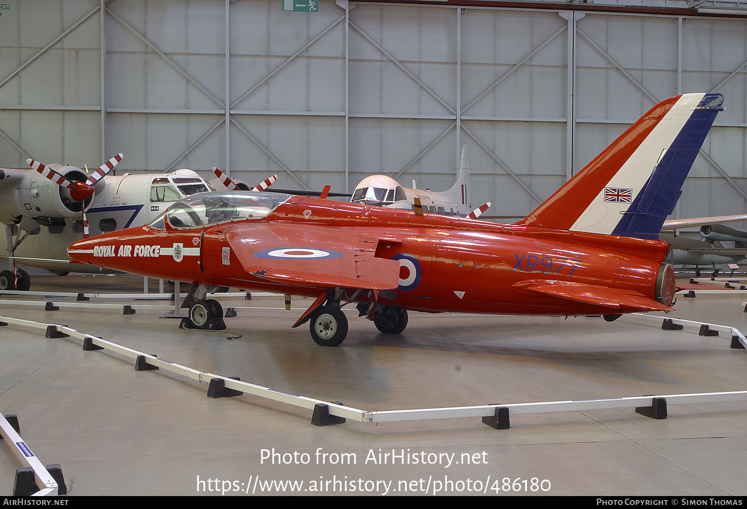 Aircraft Photo of XR977 | Hawker Siddeley Gnat T.1 | UK - Air Force | AirHistory.net #486180