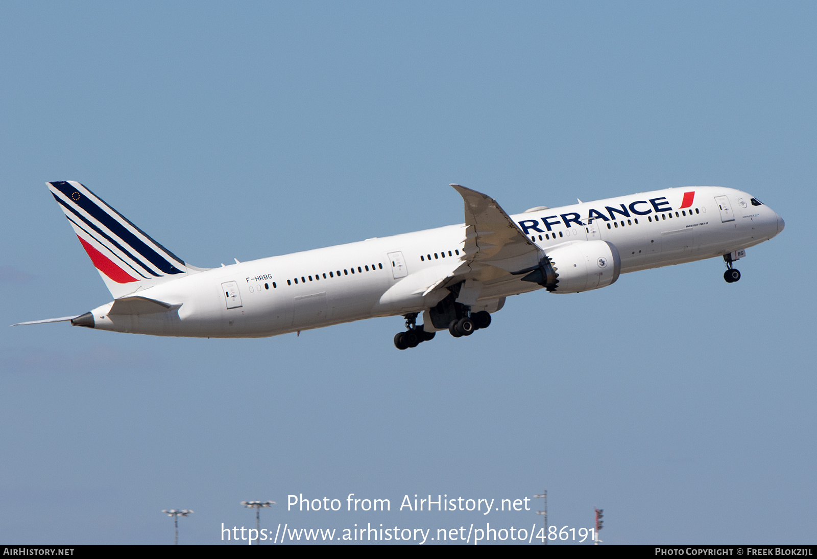 Aircraft Photo of F-HRBG | Boeing 787-9 Dreamliner | Air France | AirHistory.net #486191