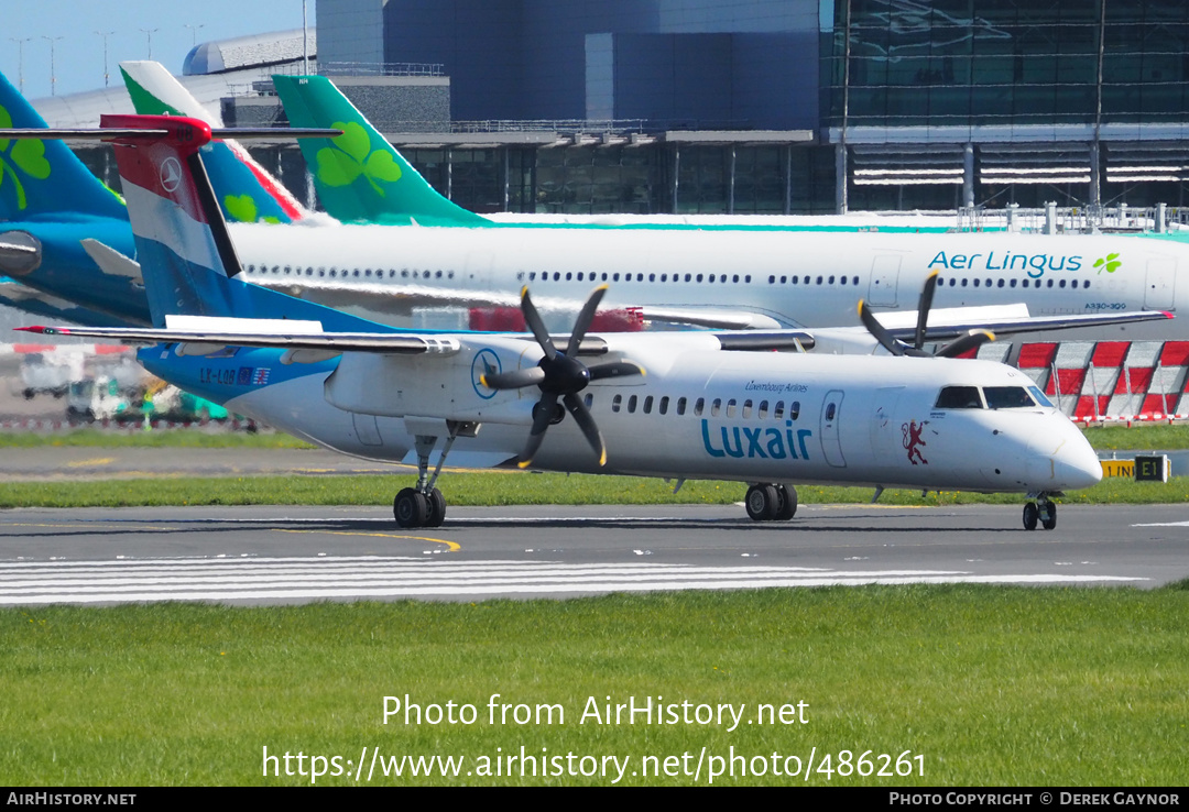 Aircraft Photo of LX-LQB | Bombardier DHC-8-402 Dash 8 | Luxair | AirHistory.net #486261