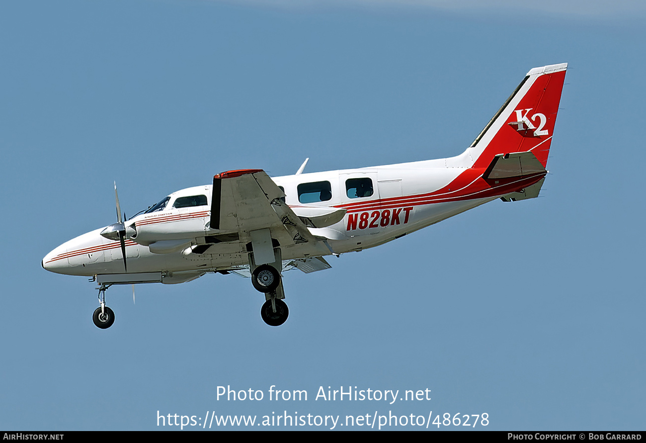 Aircraft Photo of N828KT | Piper PA-31-350 Navajo Chieftain | K2 Aviation | AirHistory.net #486278