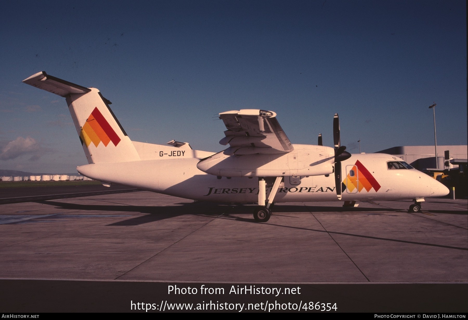 Aircraft Photo of G-JEDY | Bombardier DHC-8-201BQ Dash 8 | Jersey European Airways | AirHistory.net #486354