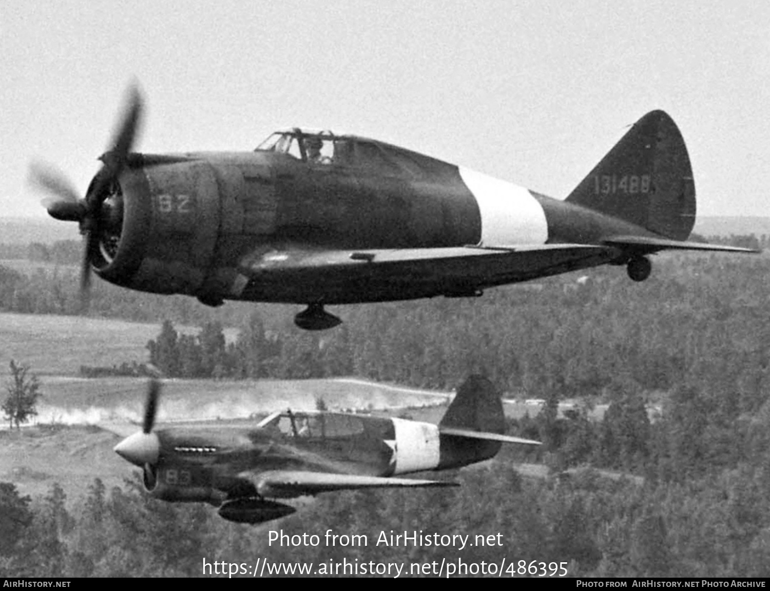 Aircraft Photo of 41-31488 / 131488 | Republic P-43A Lancer | USA - Air Force | AirHistory.net #486395