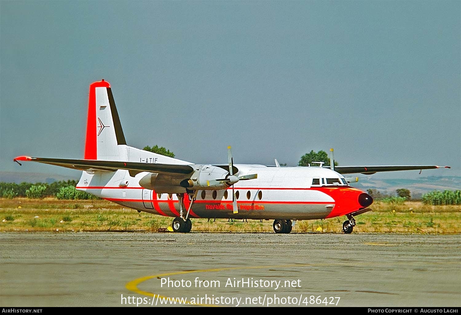 Aircraft Photo of I-ATIF | Fokker F27-600 Friendship | Navaids Flight Inspection - Servizio Radiomisure | AirHistory.net #486427