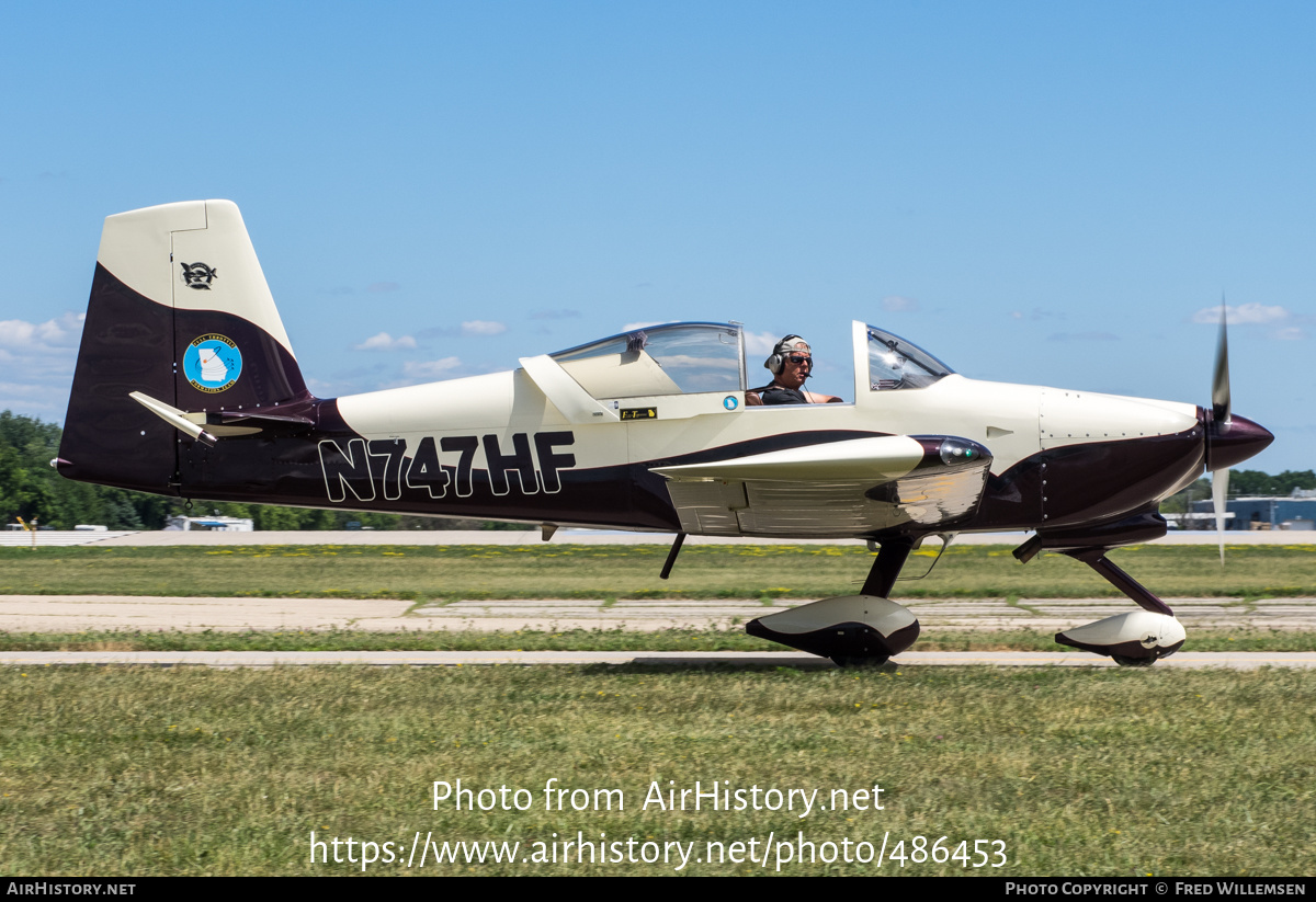 Aircraft Photo of N747HF | Van's RV-7A | AirHistory.net #486453