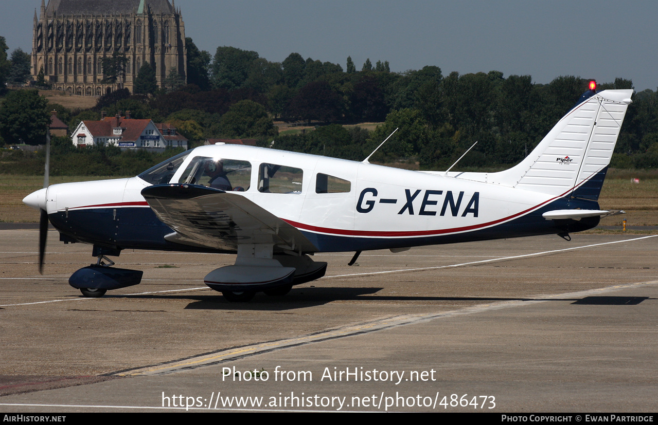 Aircraft Photo of G-XENA | Piper PA-28-161 Cherokee Warrior II | AirHistory.net #486473