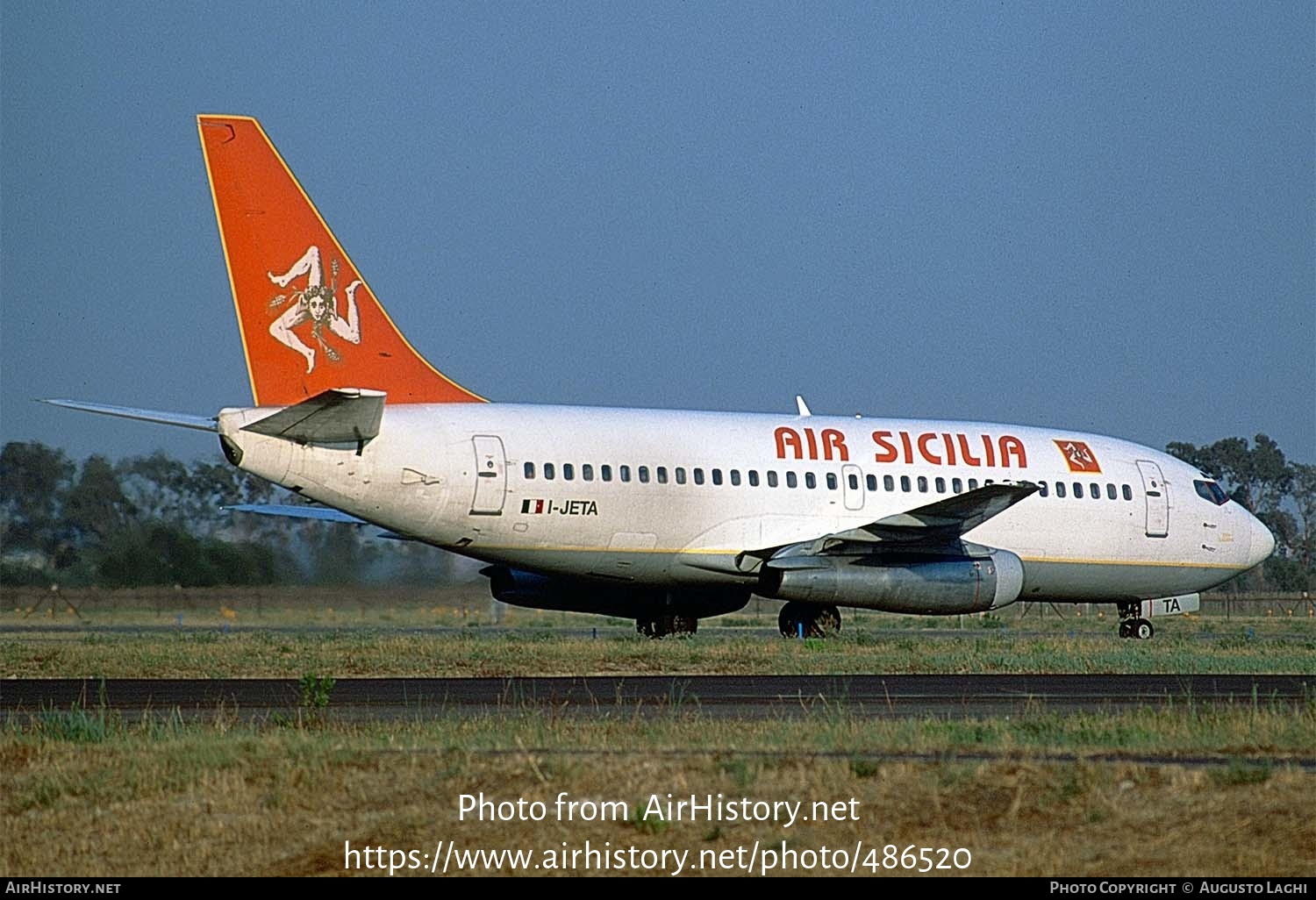 Aircraft Photo of I-JETA | Boeing 737-229/Adv | Air Sicilia | AirHistory.net #486520