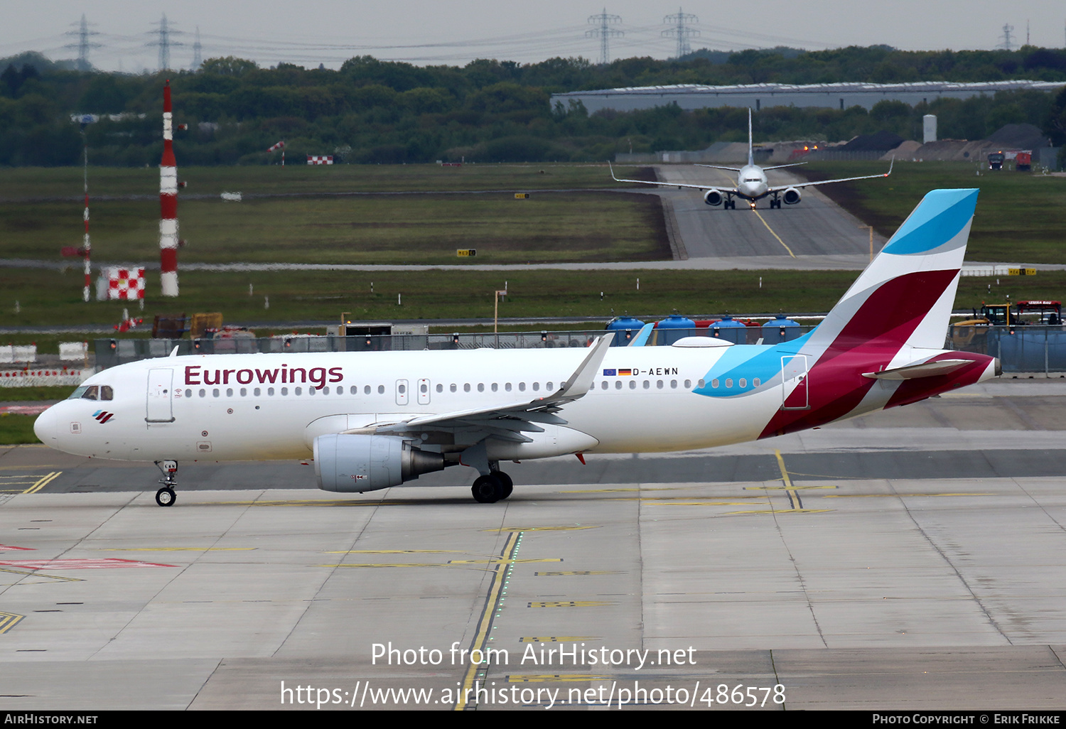 Aircraft Photo of D-AEWN | Airbus A320-214 | Eurowings | AirHistory.net #486578