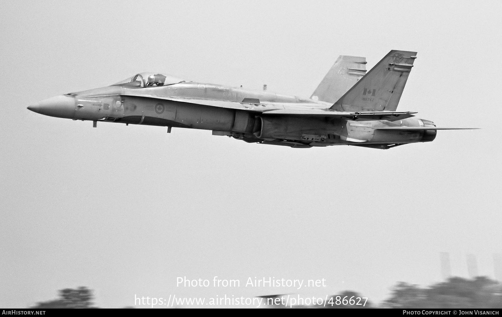 Aircraft Photo of 188742 | McDonnell Douglas CF-188 Hornet | Canada - Air Force | AirHistory.net #486627