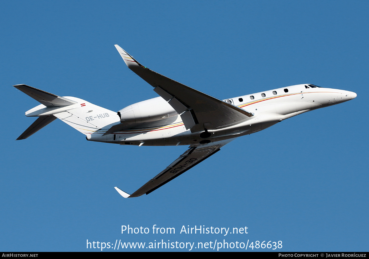 Aircraft Photo of OE-HUB | Cessna 750 Citation X | AirHistory.net #486638