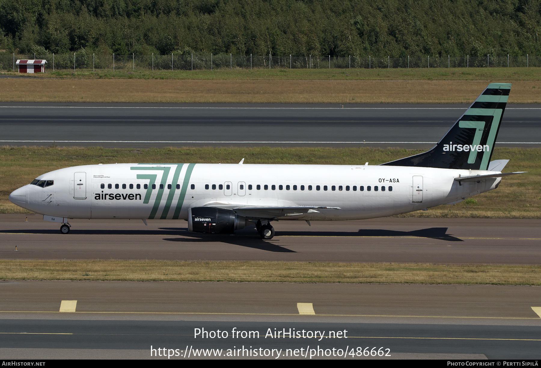 Aircraft Photo of OY-ASA | Boeing 737-405 | Airseven | AirHistory.net ...
