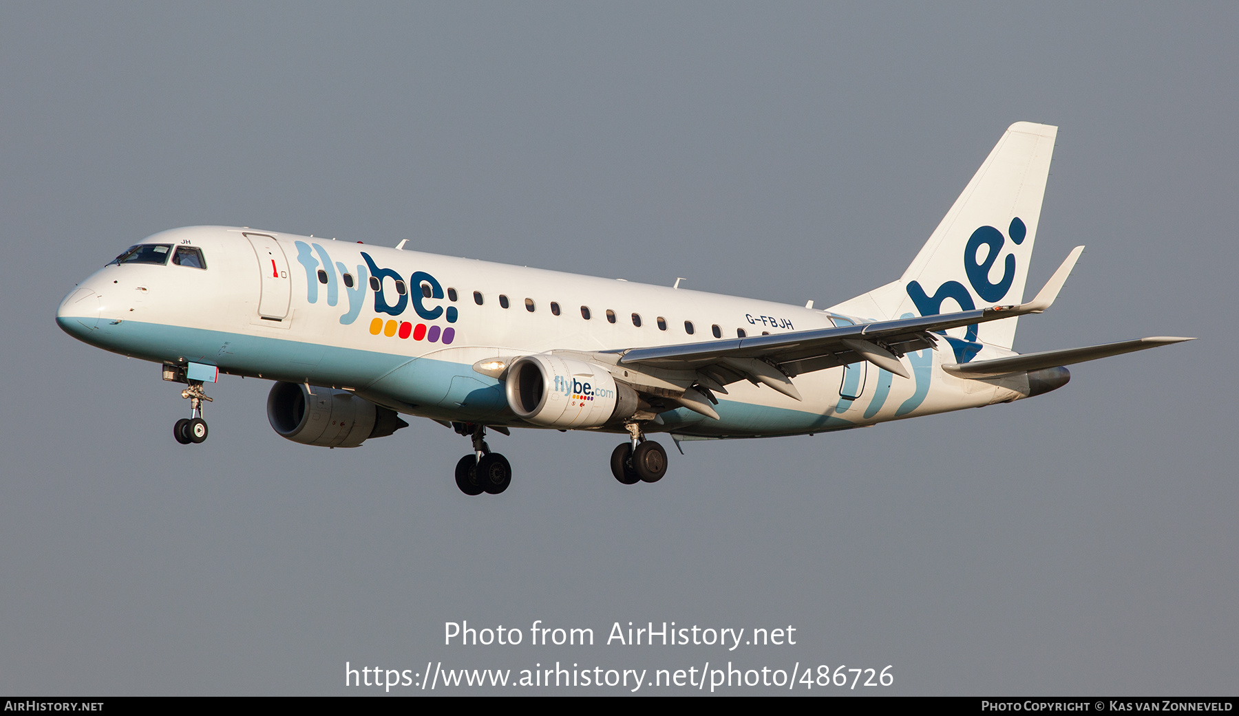 Aircraft Photo of G-FBJH | Embraer 175STD (ERJ-170-200STD) | Flybe | AirHistory.net #486726