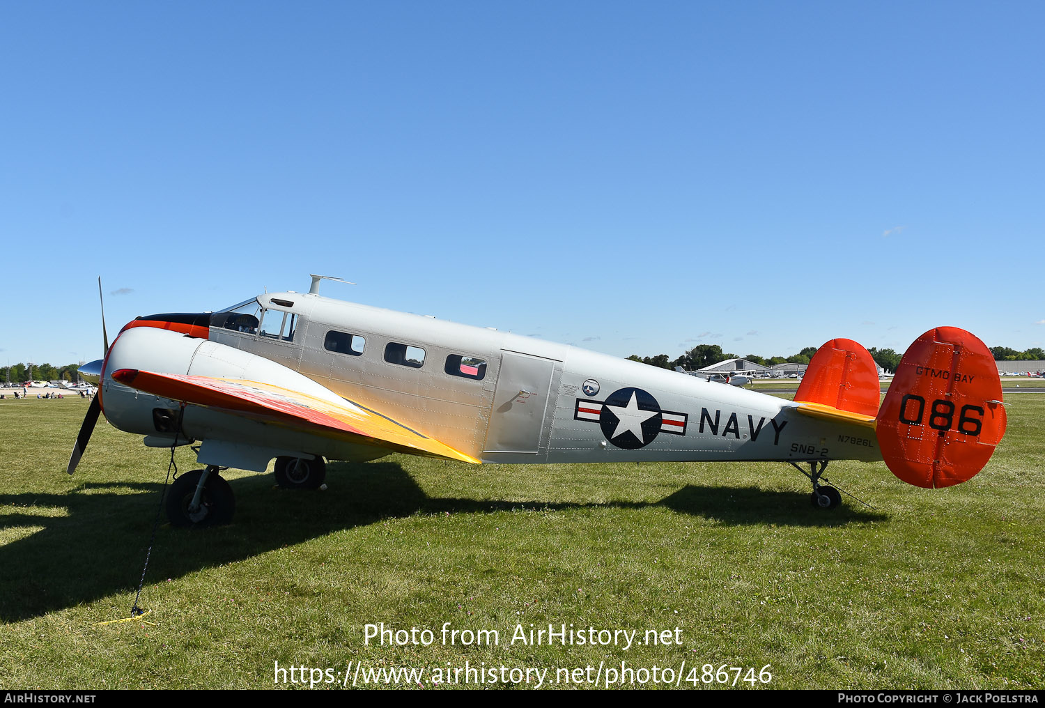 Aircraft Photo of N7826L / 086 | Beech TC-45G Expeditor | USA - Navy | AirHistory.net #486746