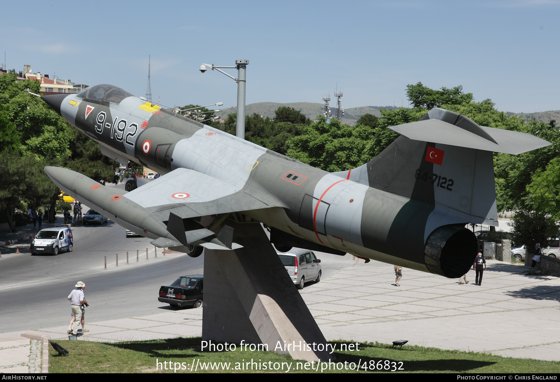 Aircraft Photo of 64-7122 | Lockheed F-104G Starfighter | Turkey - Air Force | AirHistory.net #486832